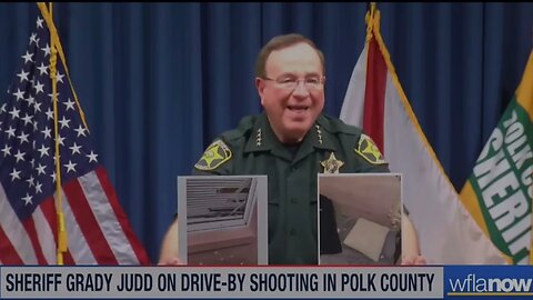 Sheriff Grady Judd on Drive-By Shooting Hitting Wrong House 🤦🏽 #floridaman #criminal #breakingnews
