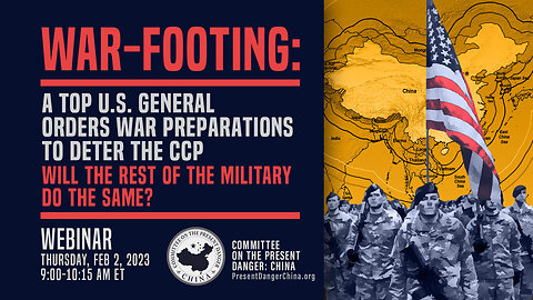 Webinar | War-Footing: A Top U.S. General Orders War Preparations to Deter the CCP