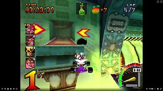 Crash Team Racing (1999) - N. Gin Labs Gameplay