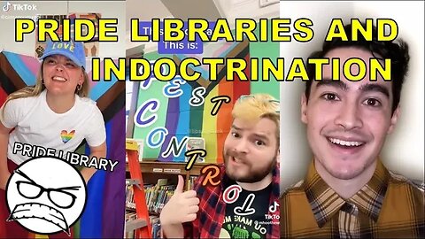 Books are too graphic for school board, pride library, convert your children. Libs of TikTok ED week