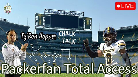 LIVE Packers Total Access | Ty'Ron Hopper Highlights Chalk Talk | #GoPackGo #Packers