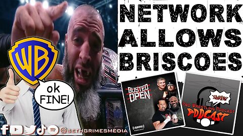 Warner Bros Discovery Change of Heart for Briscoes | Clip from Pro Wrestling Podcast Podcast | #aew