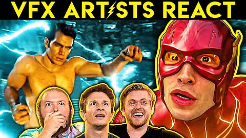 VFX Artists React to THE FLASH Bad & Great CGi