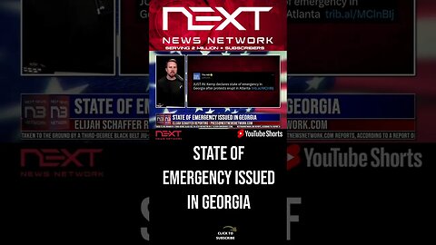 State of Emergency Issued in Georgia #shorts