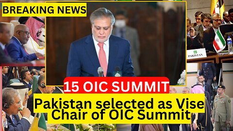 FM Dar calls for immediate Gaza ceasefire, Israel’s accountability at OIC summit