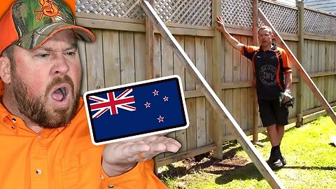 This Is How They Fix Leaning Fences in New Zealand? Fence Expert Reacts