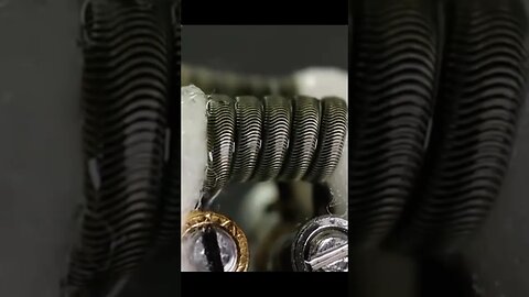 Coil Porn | 3 Core Alien from Proper Coils Getting Juiced Up #shorts #propercoils #flatcapvaper