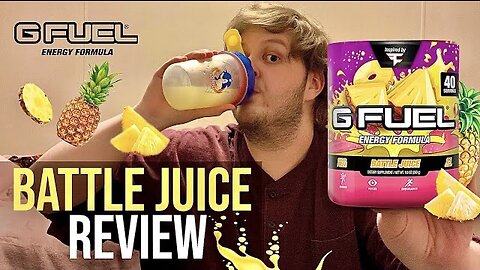 G FUEL “Battle Juice” Flavor REVIEW! 🍍