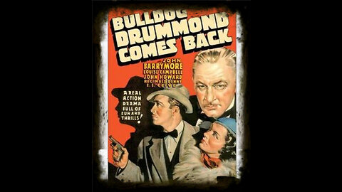 Bulldog Drummond Comes Back 1937 | Classic Mystery Drama | Vintage Full Movies
