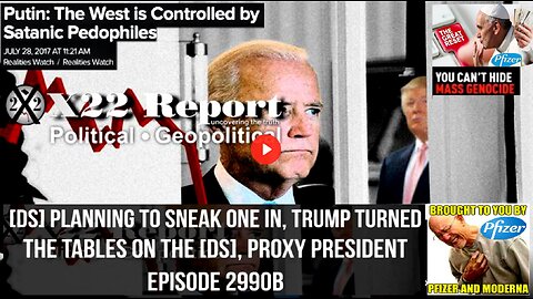 Ep. 2990b - [DS] Planning To Sneak One In, Trump Turned The Tables On The [DS], Proxy President