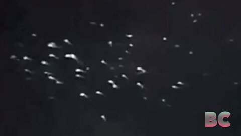 Cluster of ‘UFOs’ spotted in night sky after powerful 5.6-magnitude earthquake