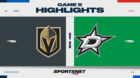 NHL Game 5 Highlights Golden Knights vs. Stars - May 1, 2024