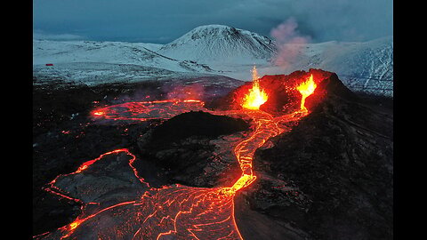 Epic Iceland Volcano Footage Shows Immense Destruction