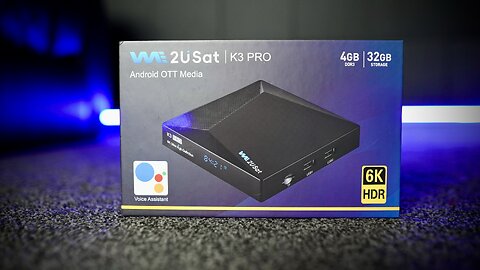 WE2USAT K3 Pro Android TV Box Review