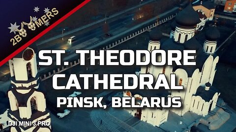 ST THEODORE CATHEDRAL PINSK BELARUS DJI MINI 3 PRO