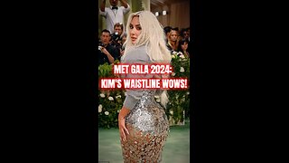 Met Gala 2024: Kim's Waistline Wows!🔥