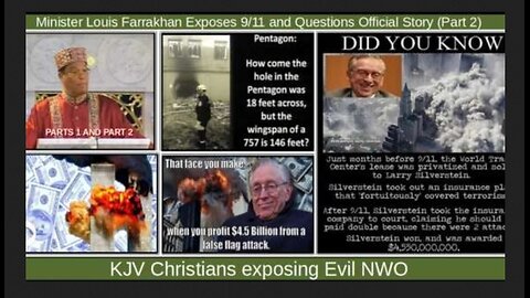 Minister Louis Farrakhan Exposes 9-11 and Questions Official Story - Part 2