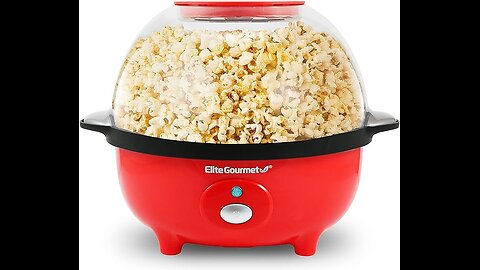 Ecolution Patented Micro-Pop Microwave Popcorn Popper with Temperature Safe