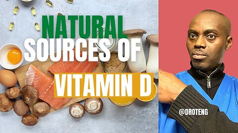 Top 6 Natural Sources of Vitamin D #droteng