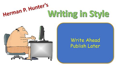 Write Now, Publish Later?