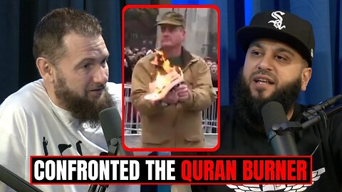 MUSLIM CONFRONTS MAN TRYING TO BURN THE QURAN AFTER HIS CAR FLIPS (DETAILS OF WHAT HAPPENED)