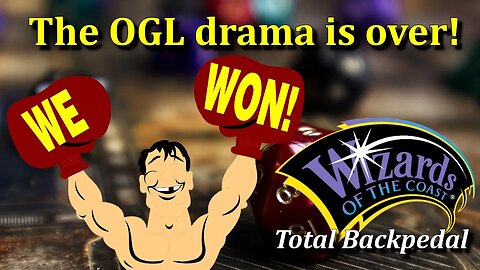 Wizards Of The Coast Surrenders! OGL Backpedal.