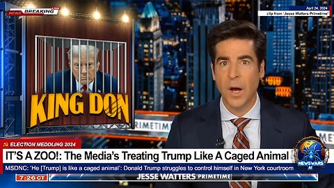 IT’S A ZOO!: The Media’s Treating Trump Like A Caged Animal