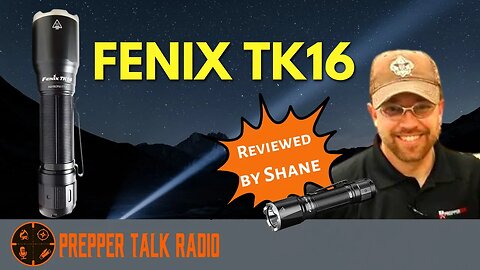 Fenix TK16 Tactical Flashlight | Shane's Reviews