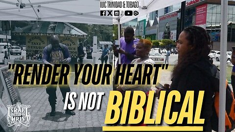 "RENDER YOUR HEART" IS NOT BIBLICAL