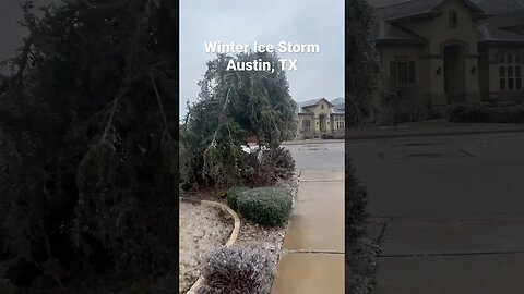 Austin Texas Ice Storm Feb 2023