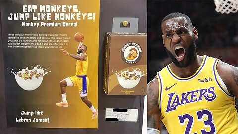 Parents SHOCKED and FURIOUS after student creates RACIST LeBron James Monkey cereal box!