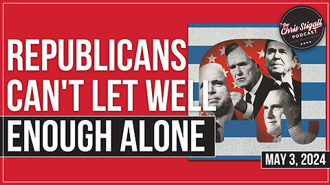 Republicans Can't Let Well Enough Alone