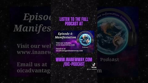 Basic techniques of manifestation shared on this early episode of the OIC podcast! #manifestation