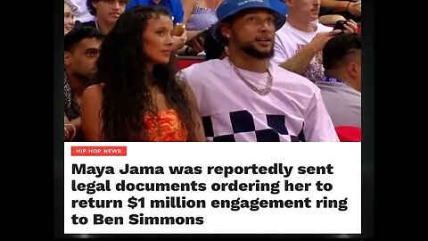 NBA Player Ben Simmons CHECKMATES Ex Girlfriend & F0RCE Her To Return Engagement Ring #Shorts