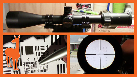 Simmons 44 Mag 6-24x44mm Mil-Dot Rifle Scope - Ready for 1000 Yards?
