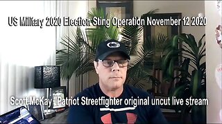 US Military 2020 Election Sting Operation November 12 2020