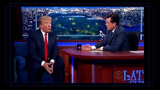 • Trump Tells 'Late Night' He Wants to Build The Wall. Audience Applauds Trump...