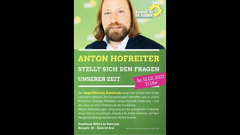 12.02 2022 Die Grünen in Sottrum Anton Hofreiter