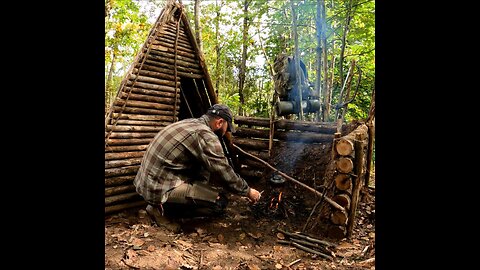 Build shelter in the forest