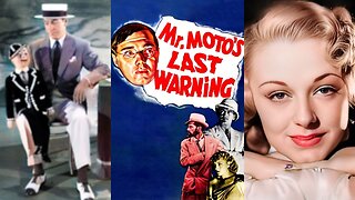 MR. MOTO'S LAST WARNING (1939) Peter Lorre & Virginia Field | Crime, Drama, Mystery | COLORIZED