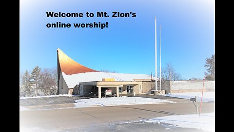 Mt. Zion Lutheran Church (WELS), Ripon, WI 1-29-23