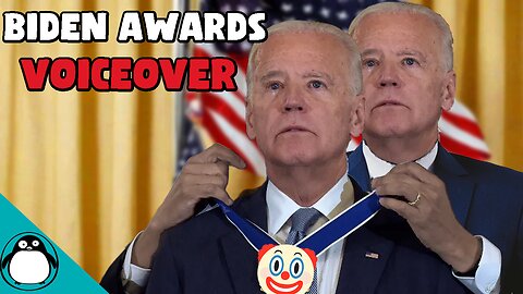 Biden Presidential Awards Ceremony Voice-Over Parody