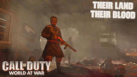 COD World At War Gameplay Walkthrough Part 5 Mission 5 Their Land, Their Blood Ultra Settings[4KUHD]