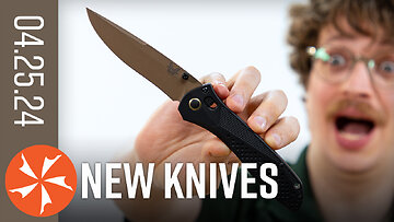 New Knives for the Week of April 25th, 2024 Just In at KnifeCenter.com