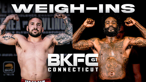 BKFC 61 RIVERA vs STRAUS WEIGH-IN