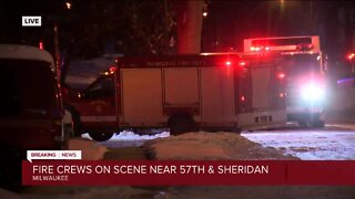 House fire at 57th and Sheridan: 1 person injured