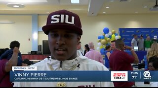 National Signing day at Cardinal Newman came with a surprise