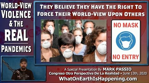 Mark Passio - Violência de Visão de Mundo e as Verdadeiras Pandemias (dublado)