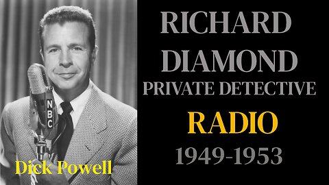 Richard Diamond 53-08-30 (154) The Big Foot Grafton Case
