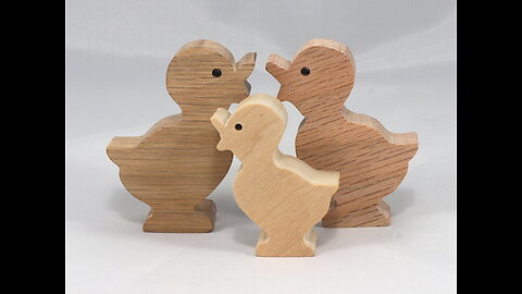 Quacking Duck Cutout Itty Bitty Mini Animal 1335924582